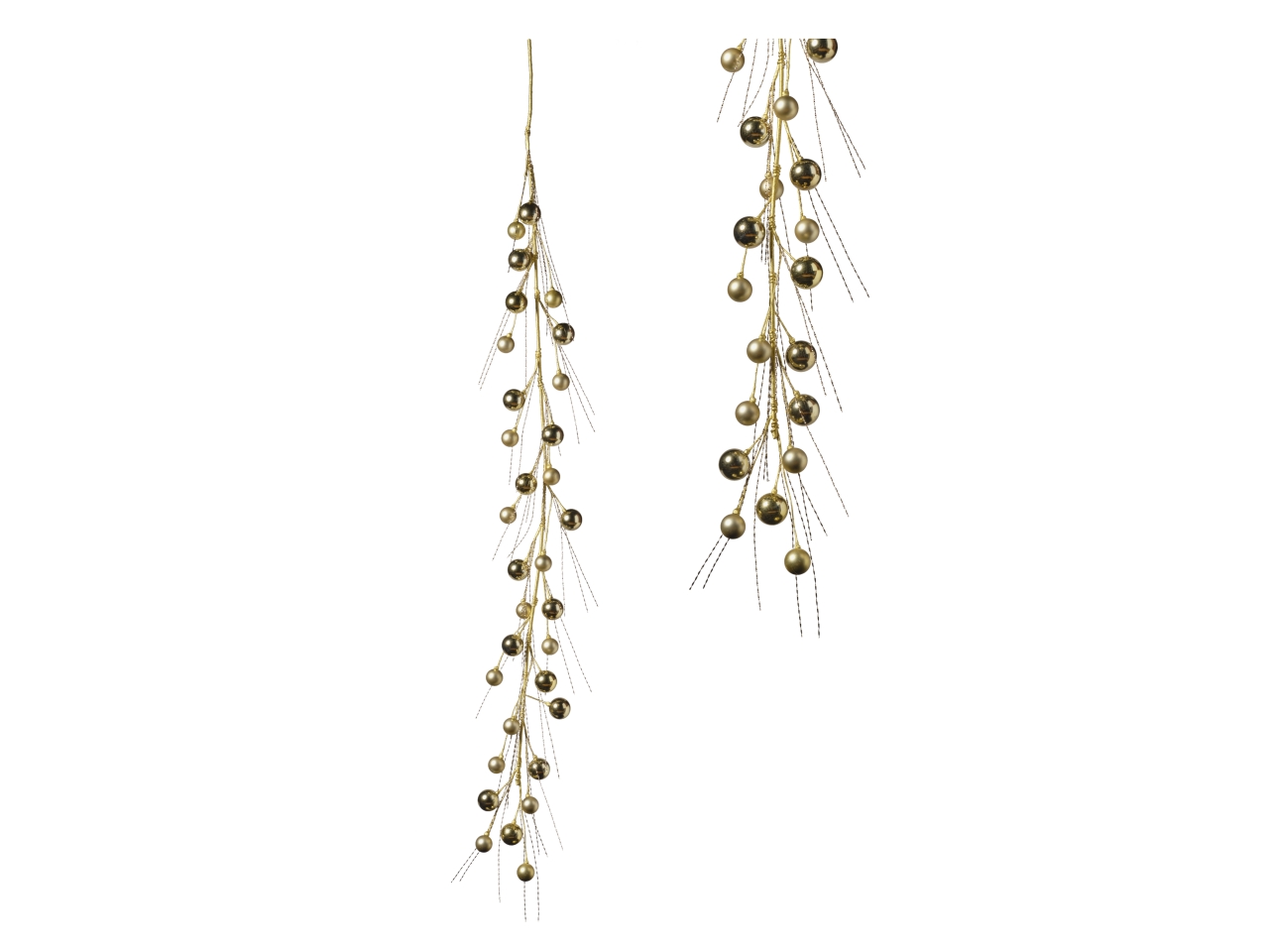 GHIRLANDA PALLINE/FILI NAT. 180CM 091 ORO 1NHZ4423