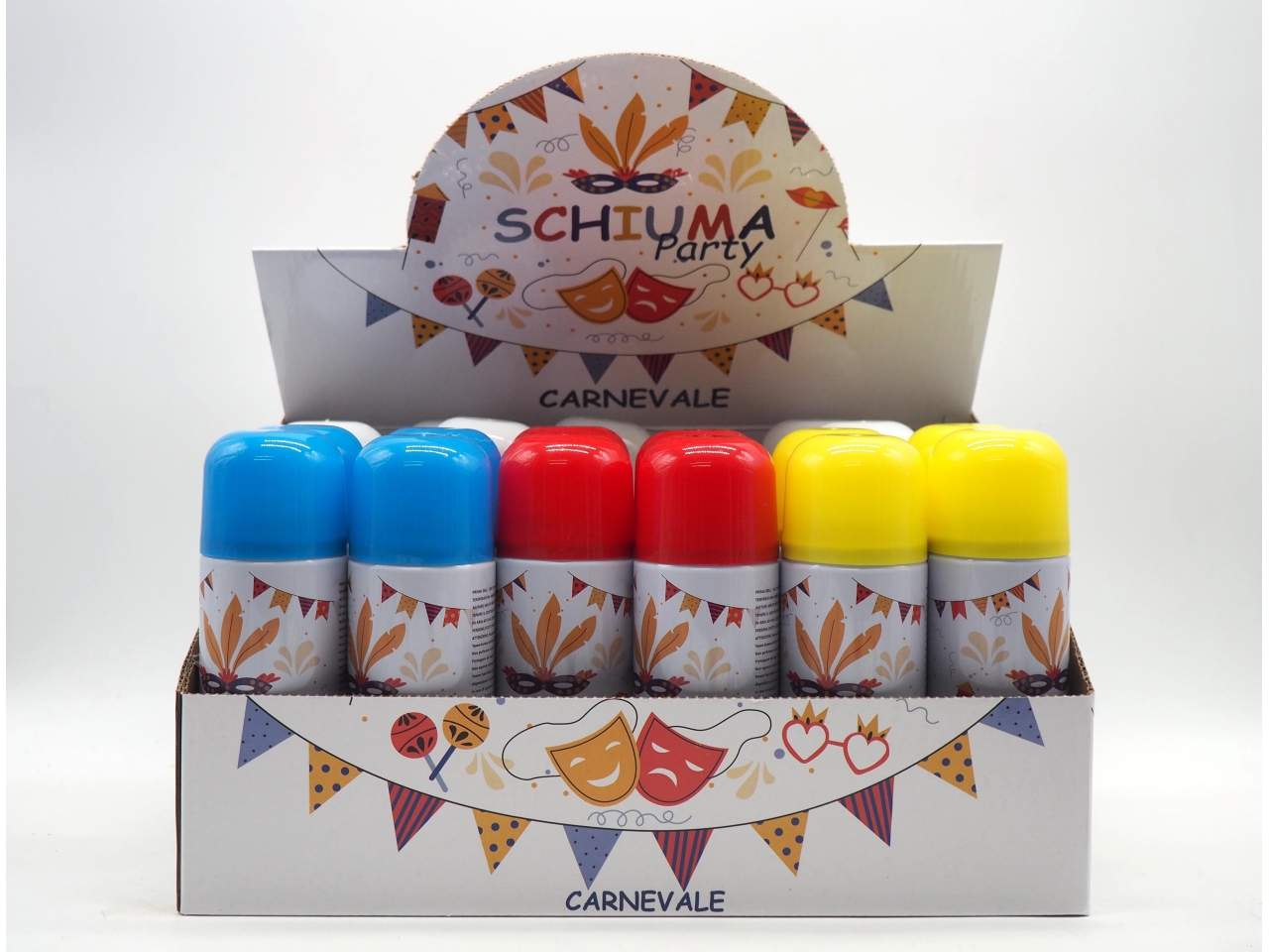 SCHIUMA COLORATA SPRAY 80GR/250ML COLORI ASS.