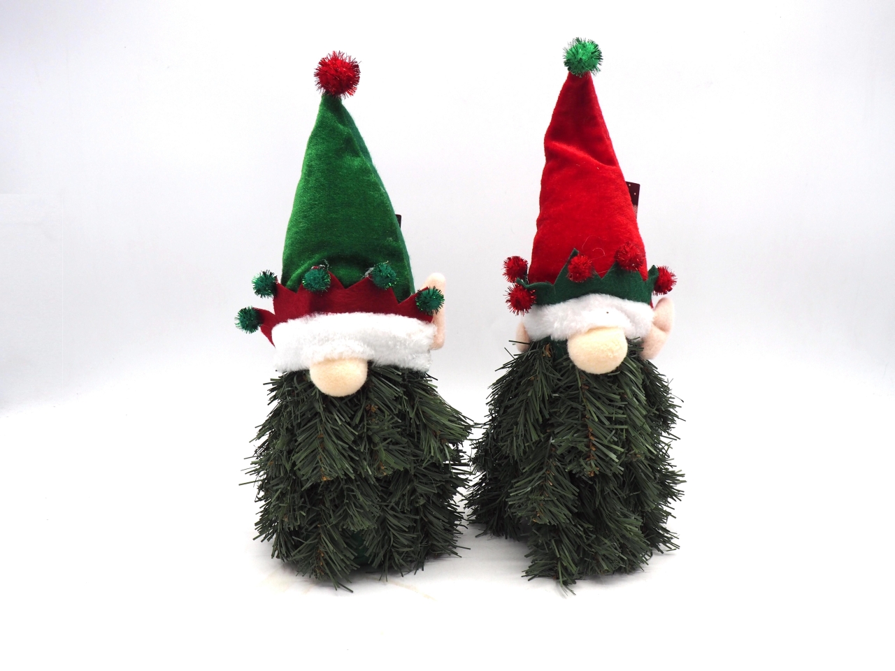 PUNTALE 30CM C/BABBO NATALE 2ASS.