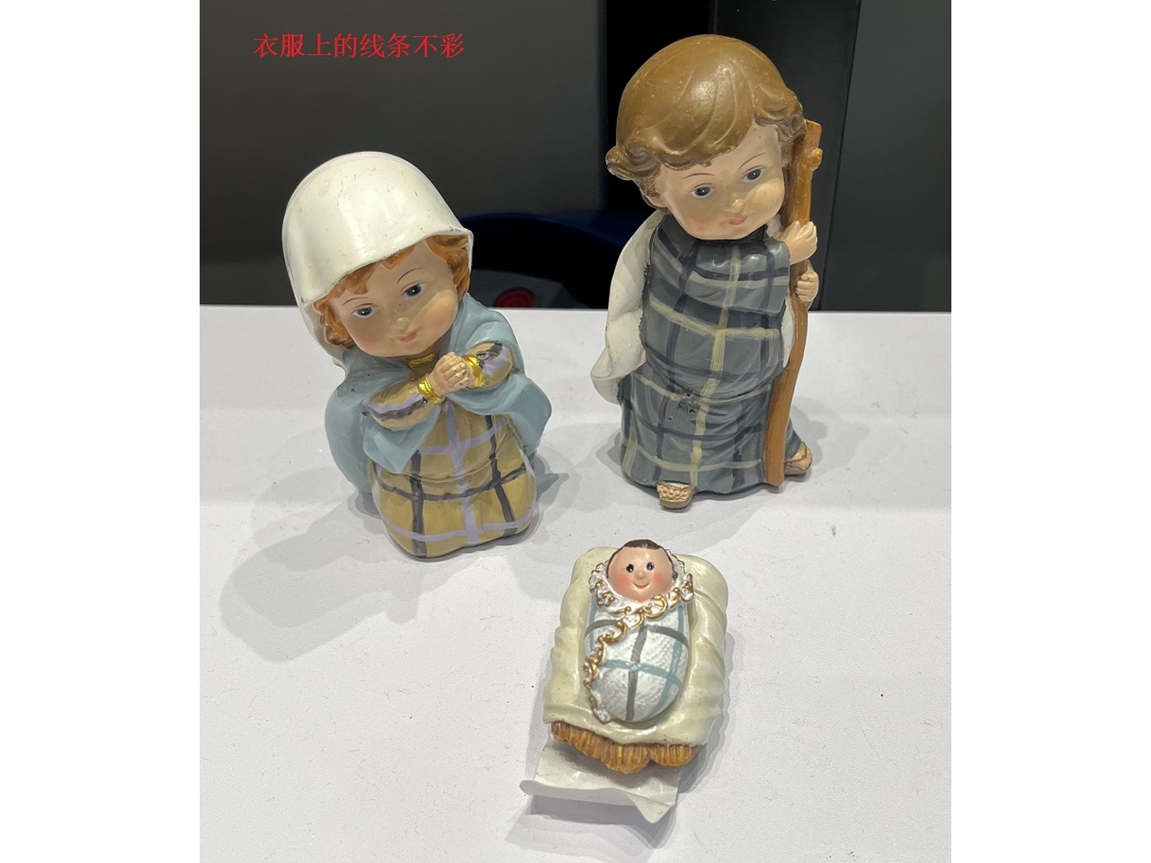 NATIVITA 3PZ 11CM IN POLIRESINA NATIVITA 3PZ 11CM IN POLIRESINA