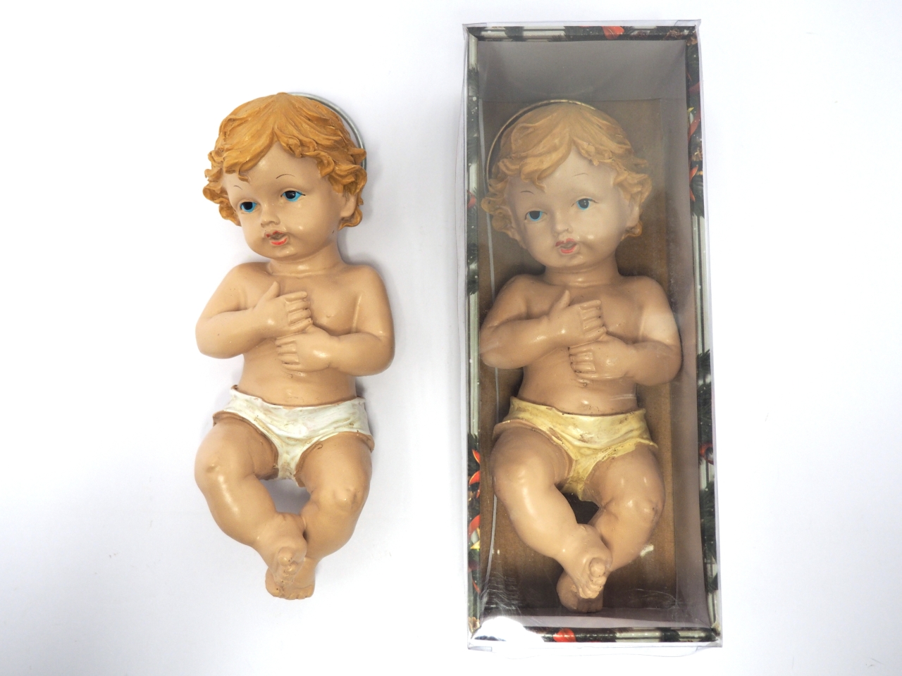 GESU’ BAMBINO GRANDE 26X10CM 2ASS.