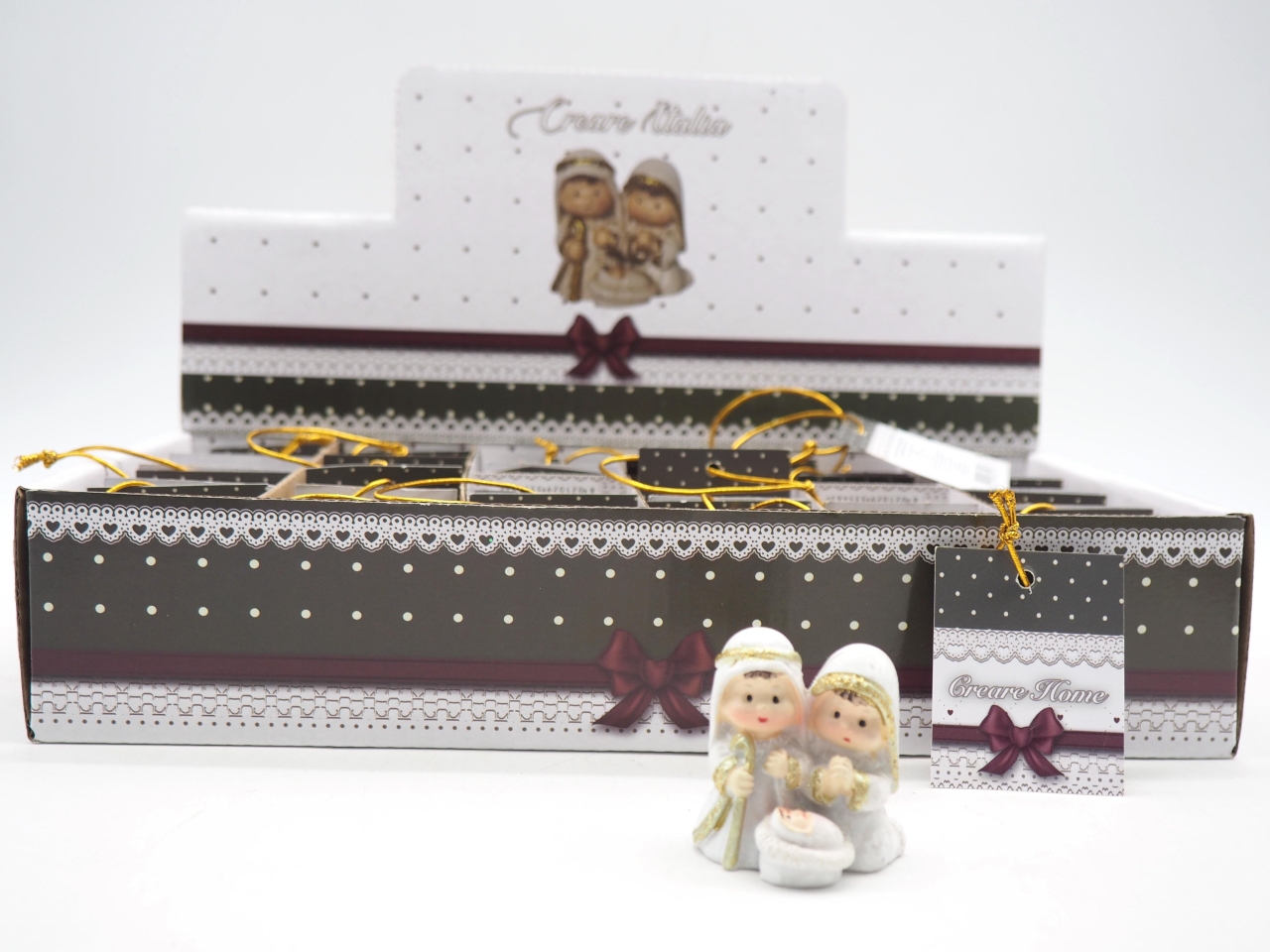 NATIVITA’ 4,2CM POLIRESINA 2ASS.