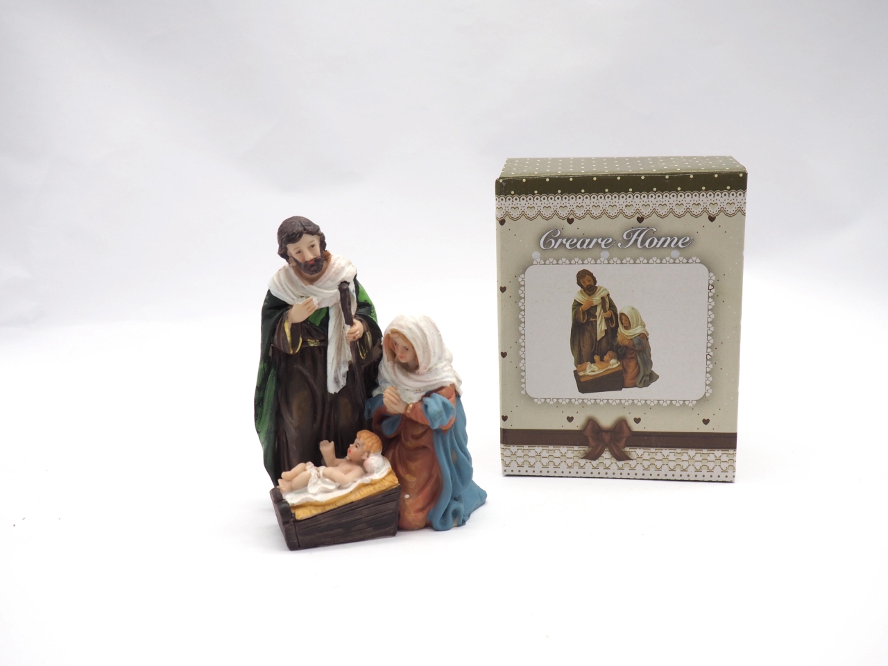 NATIVITA’ I MISURA H.11,8X6X9,3CM IN POLIRESINA NATIVITA’ I MISURA H.11,8X6X9,3CM IN POLIRESINA