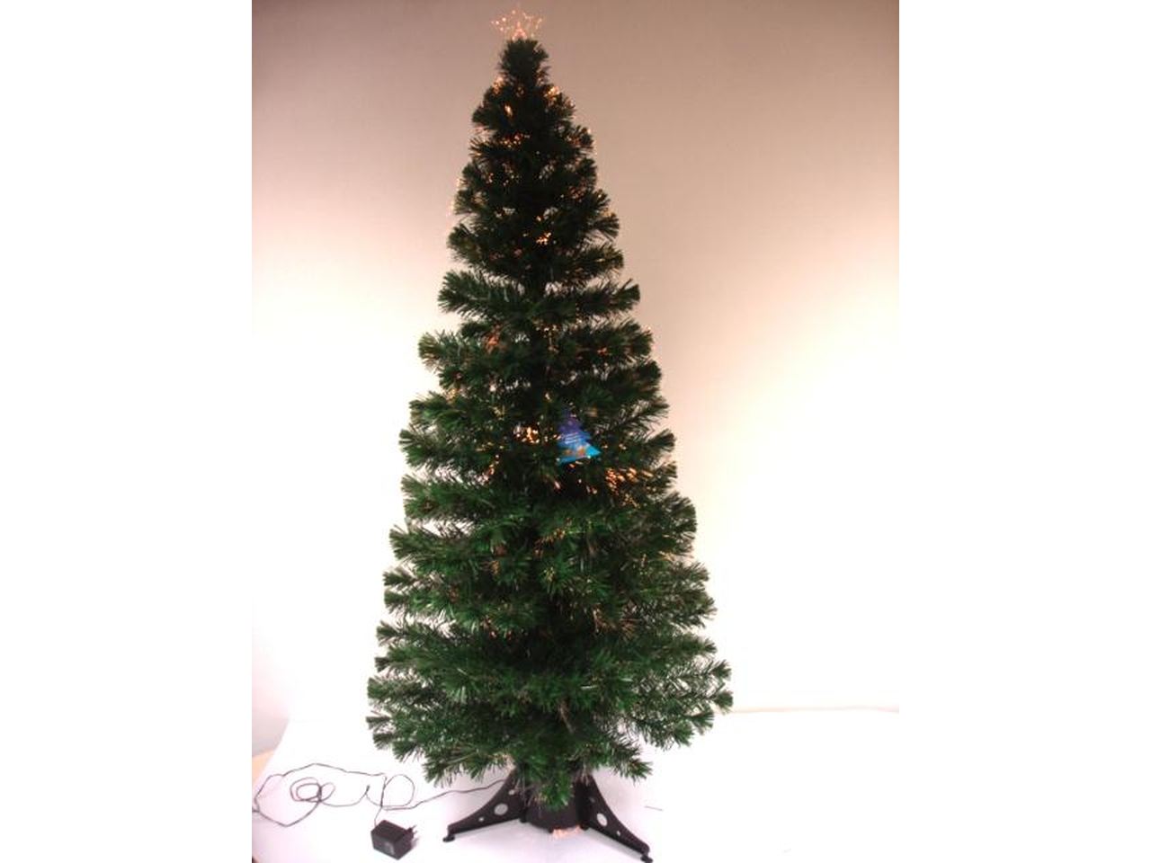 ALBERO 180CM VERDE C/FIBRE OTTICHE MULTICOLOR