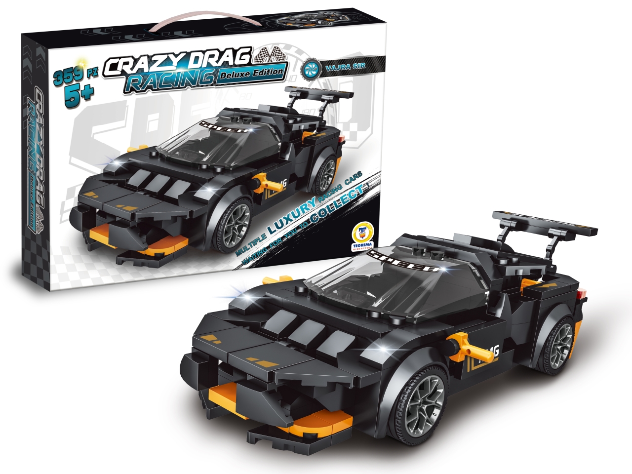 COSTRUZIONI CLICK CLACK RACING CAR 359PZ 80928