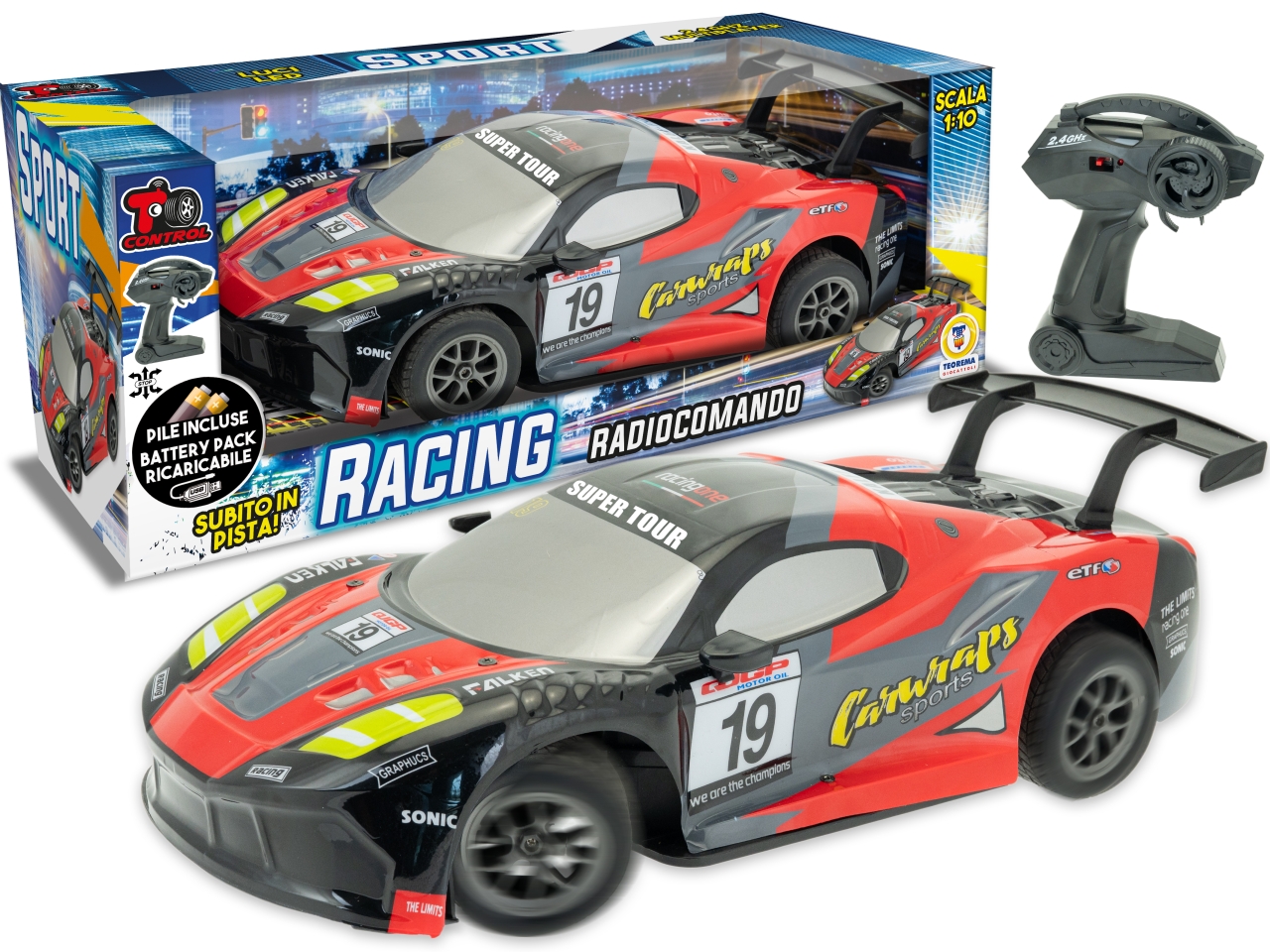 T CONTROL SPORT CAR RADIOCOMANDATA 80534 T CONTROL SPORT CAR RADIOCOMANDATA 80534