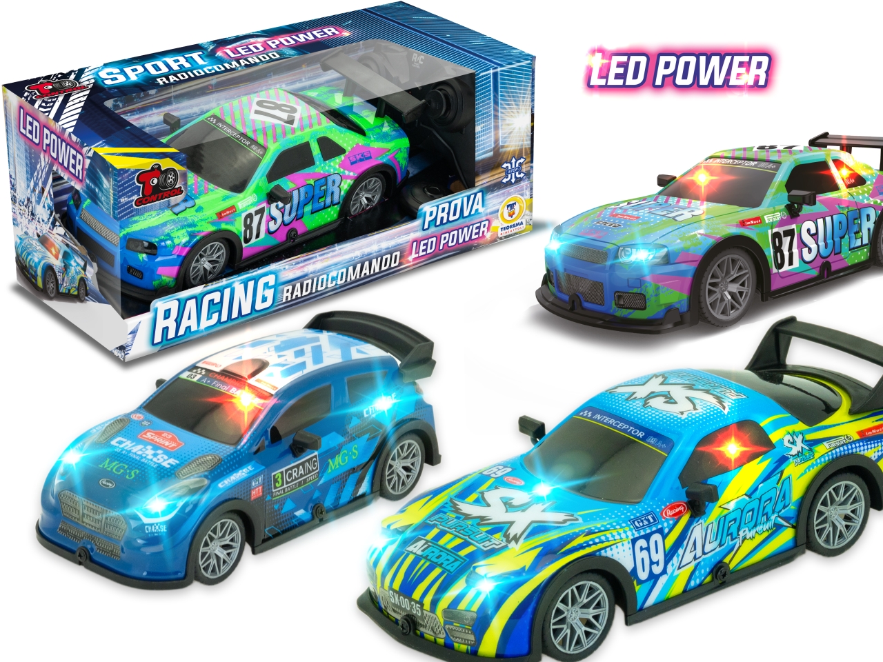 T CONTROL RADIOCOMANDO C/LUCI 80474 T CONTROL RADIOCOMANDO C/LUCI 80474