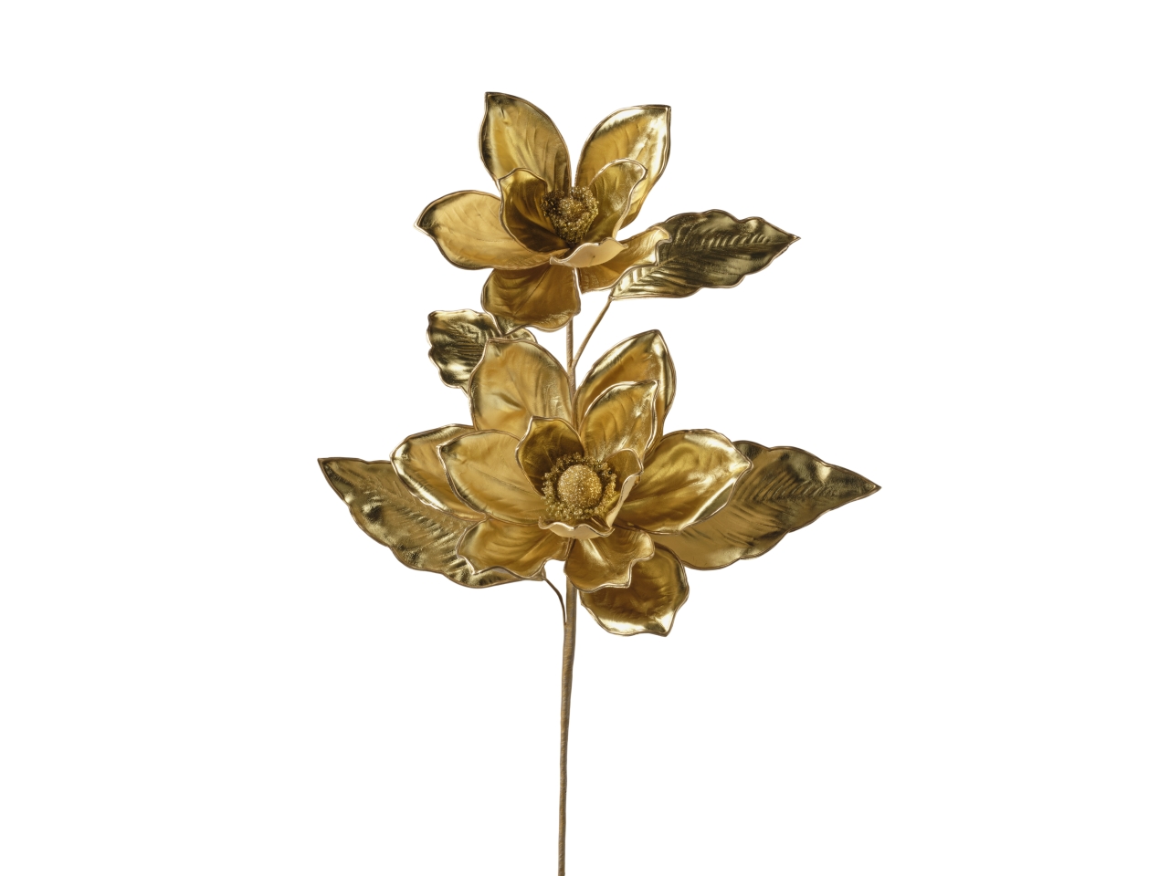 RAMO MAGNOLIA X2 86CM 091 ORO 1NHZ3976O RAMO MAGNOLIA X2 86CM 091 ORO 1NHZ3976O