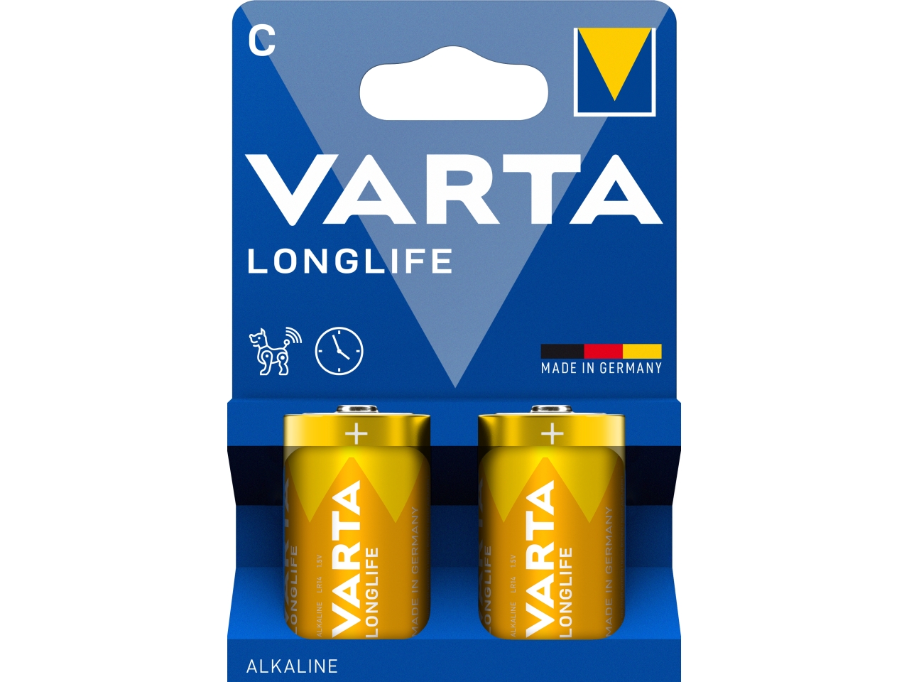 VARTA LONGLIFE 1/2TORCIA C 2PZ 4114101422