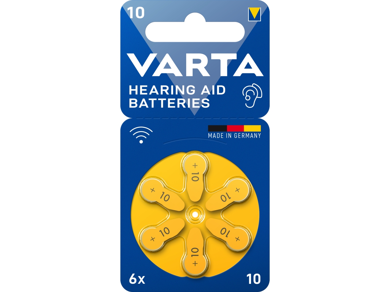 VARTA V10 BATTERIA A BOTTONE 6PZ 24610101416