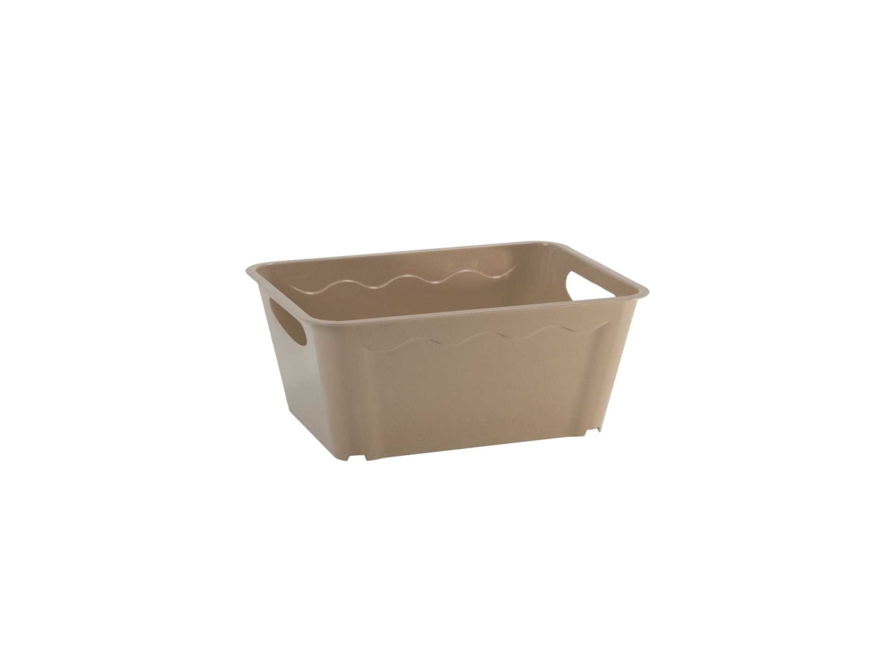 CESTINO VULCANO XS 19x14x9hCM TORTORA 16160