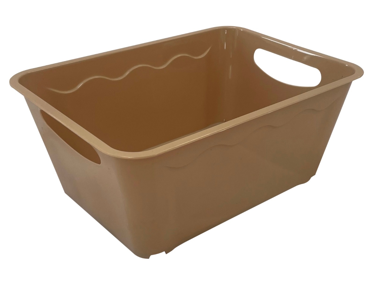 CESTINO VULCANO S 27x20x12hCM TORTORA 16161