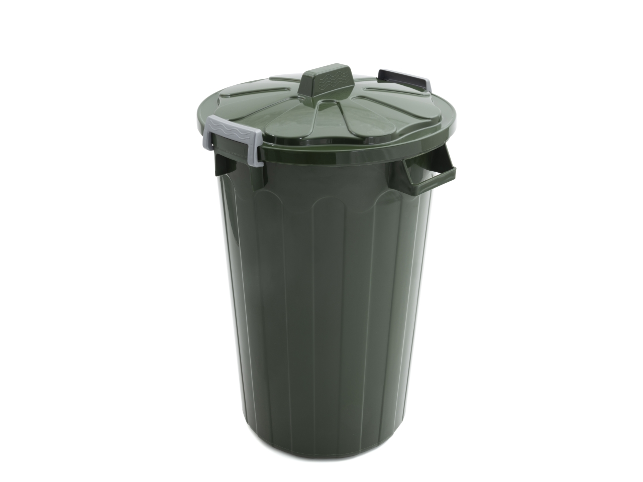 BIDO’ VULCANO MAXI CON COP.80LITRI VERDONE 7972