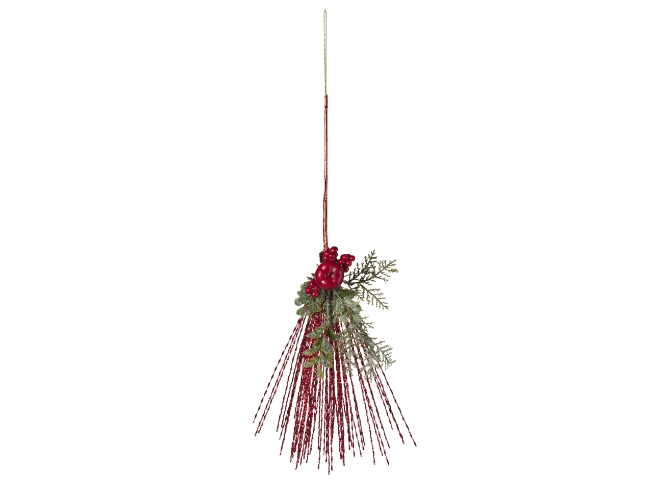 RAMO NATALE CON MELA 46CM E FOGLIE 1NHZ4047 RAMO NATALE CON MELA 46CM E FOGLIE 1NHZ4047