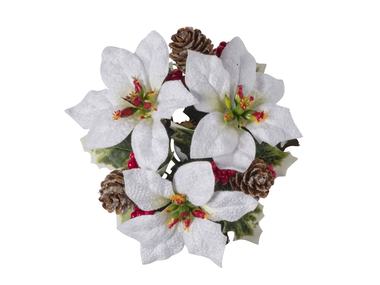 GIROCANDELA STELLA D.2,5CM 297 BIANCO 1NIO1273B