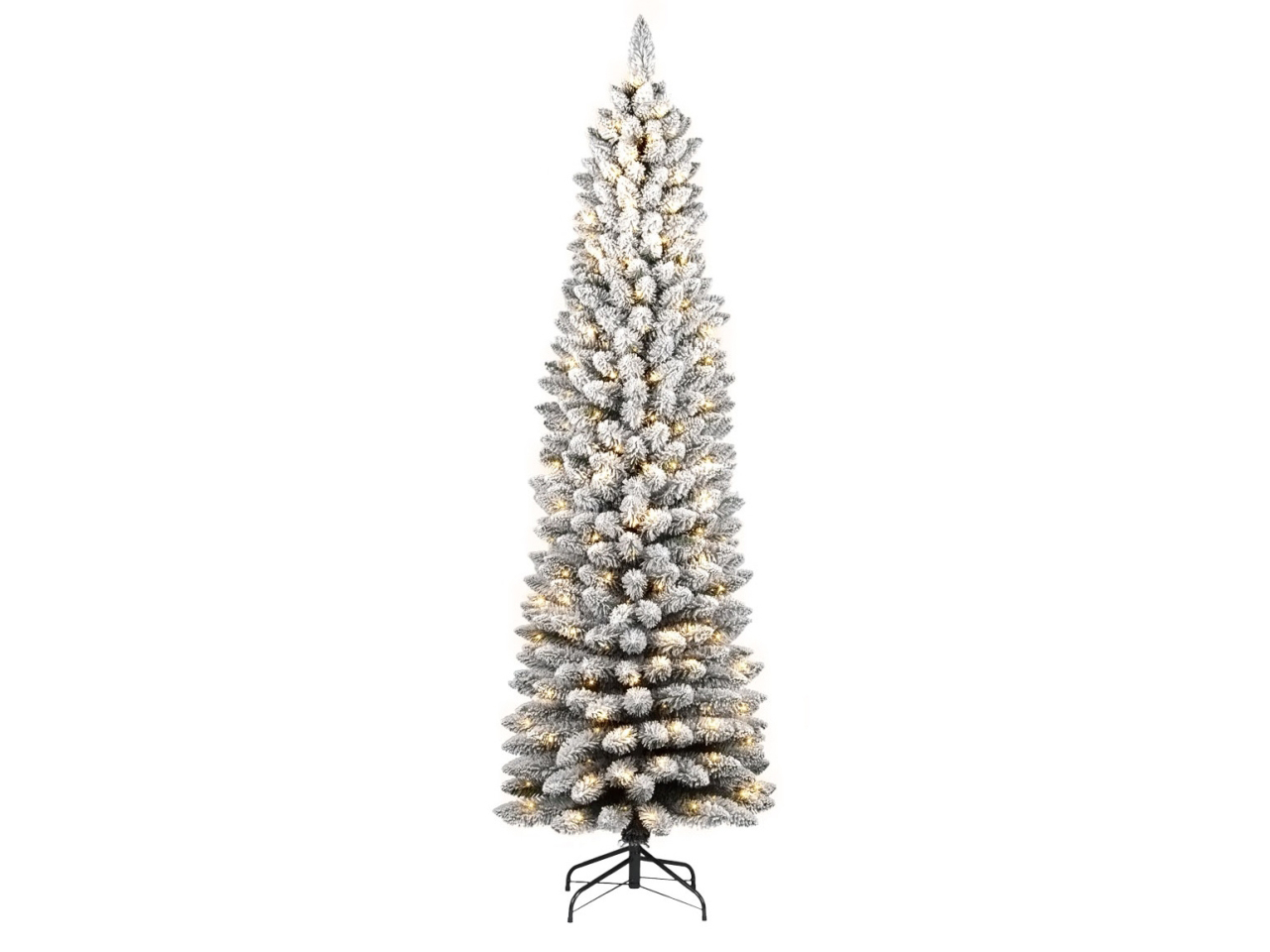 ALBERO SILVESTRE FLOC. 180CM 250LED 326RAMI D55 ALBERO SILVESTRE FLOC. 180CM 250LED 326RAMI D55