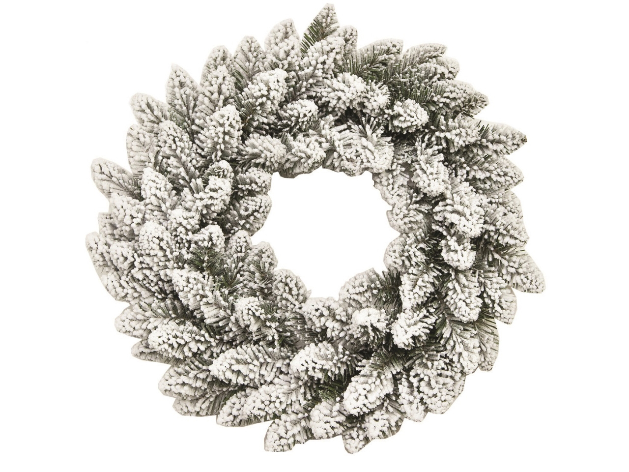 CORONA 45CM INNEVATA 80RAMI 008629