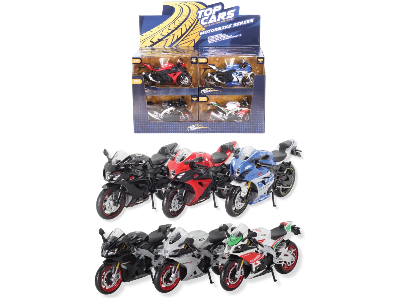 TOP CARS APRILIA RSV4 RR 2020 1:12 MOTO ASS.18243