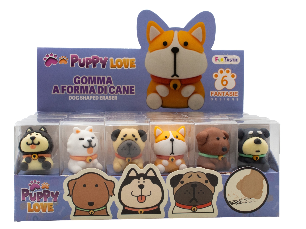 GOMMA A FORMA DI CANE CREAS215 GOMMA A FORMA DI CANE CREAS215