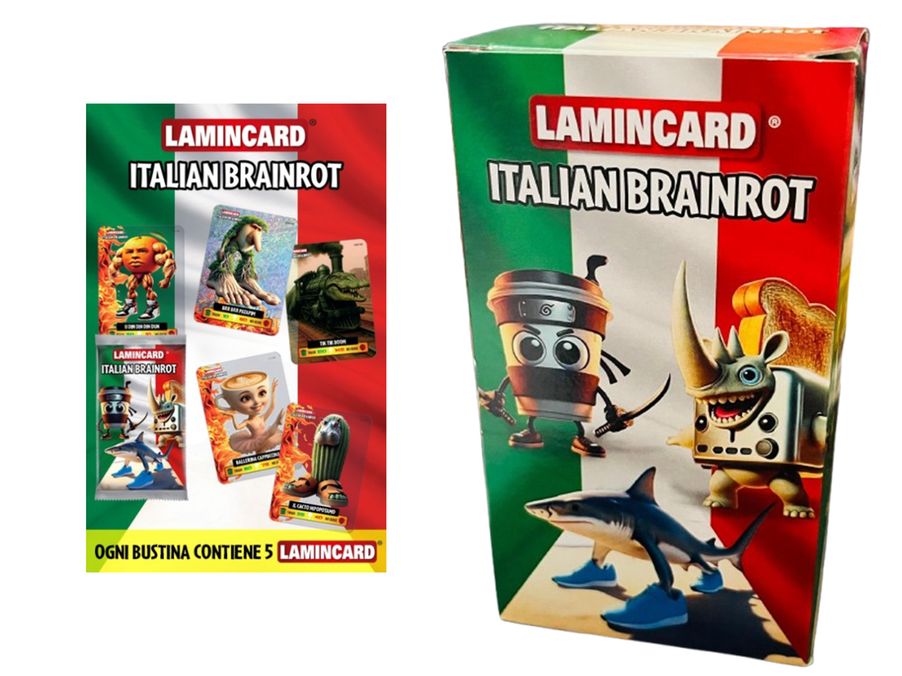 BRAINROT LAMINCARD COMICS DIRBNR1