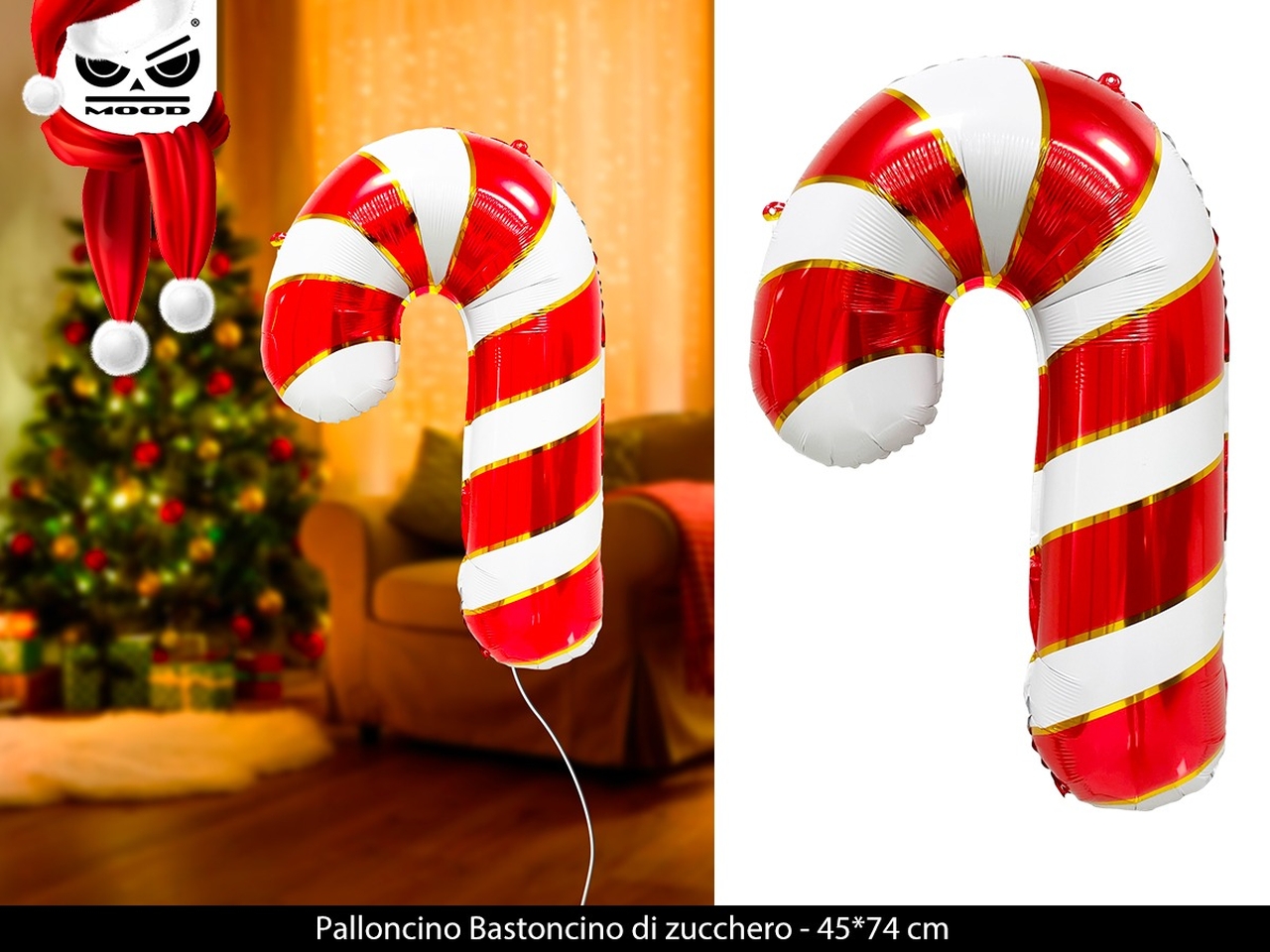 PALLONCINO BASTONCINO DI ZUCCHERO XT3239 PALLONCINO BASTONCINO DI ZUCCHERO XT3239