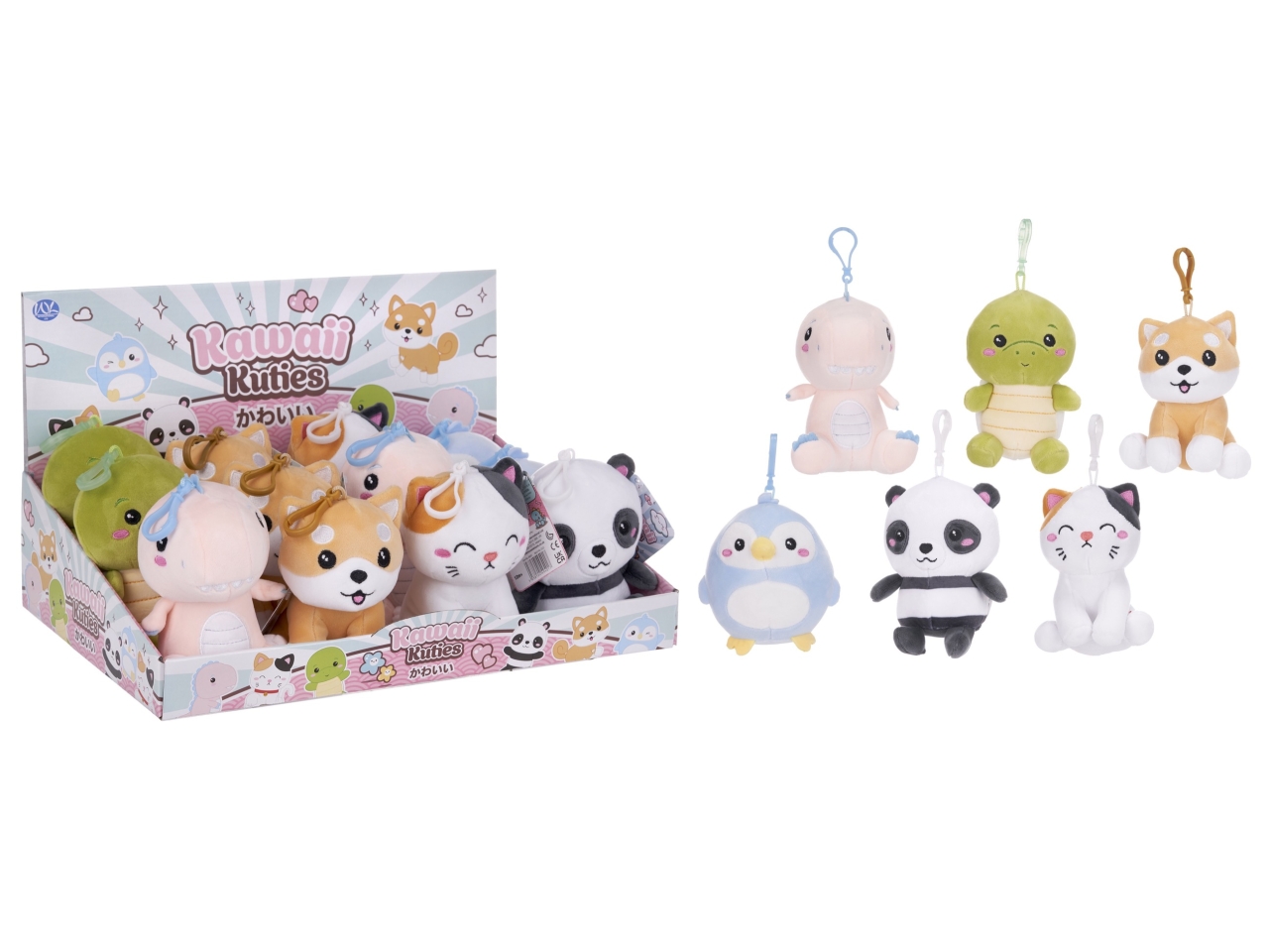 KAWAII KUTIES PELUCHE 13CM SUPER SQUISHY 49401