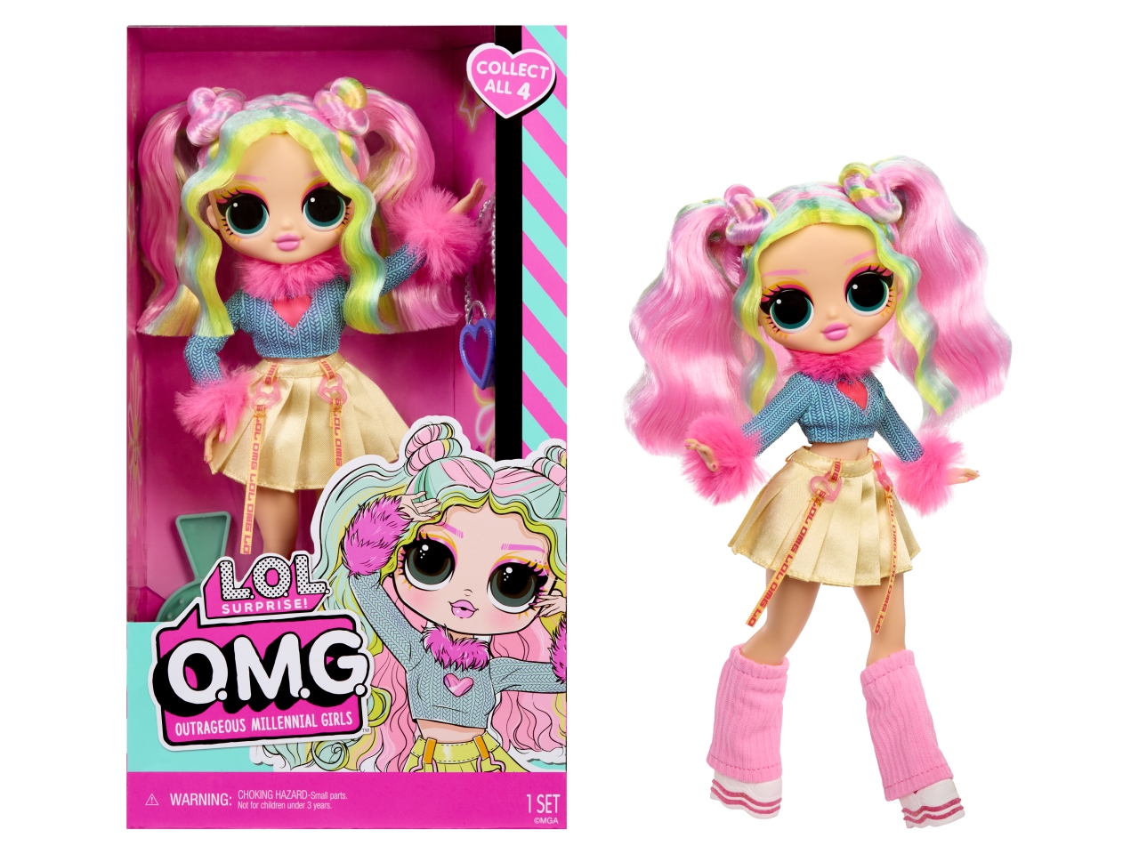 L.O.L. SURPRISE OMG CLASSIC-BUBBLEGUM D.J. 595649 L.O.L. SURPRISE OMG CLASSIC-BUBBLEGUM D.J. 595649