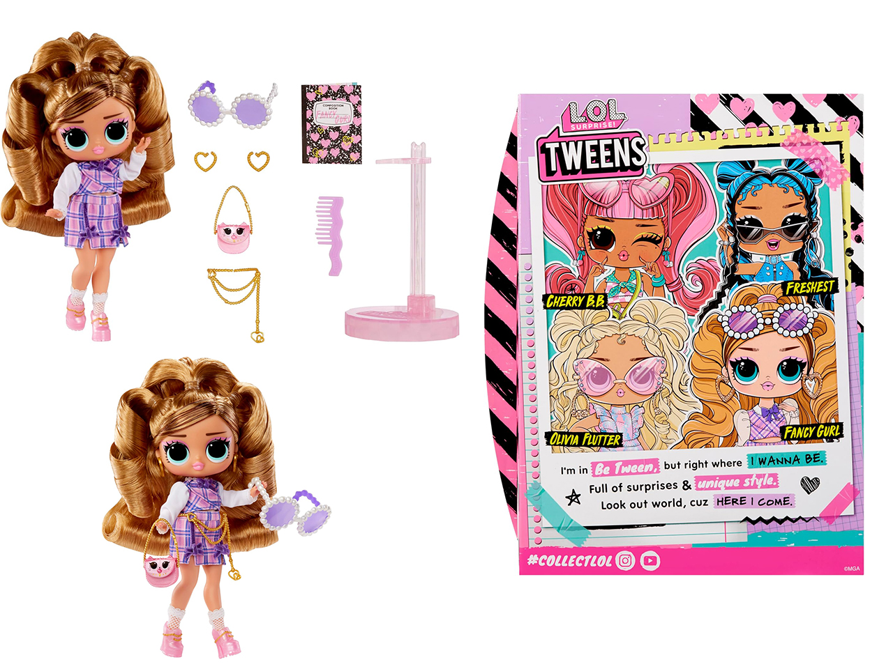 L.O.L. SURPRISE TWEENS CORE DOLL FANCY GURL 542568
