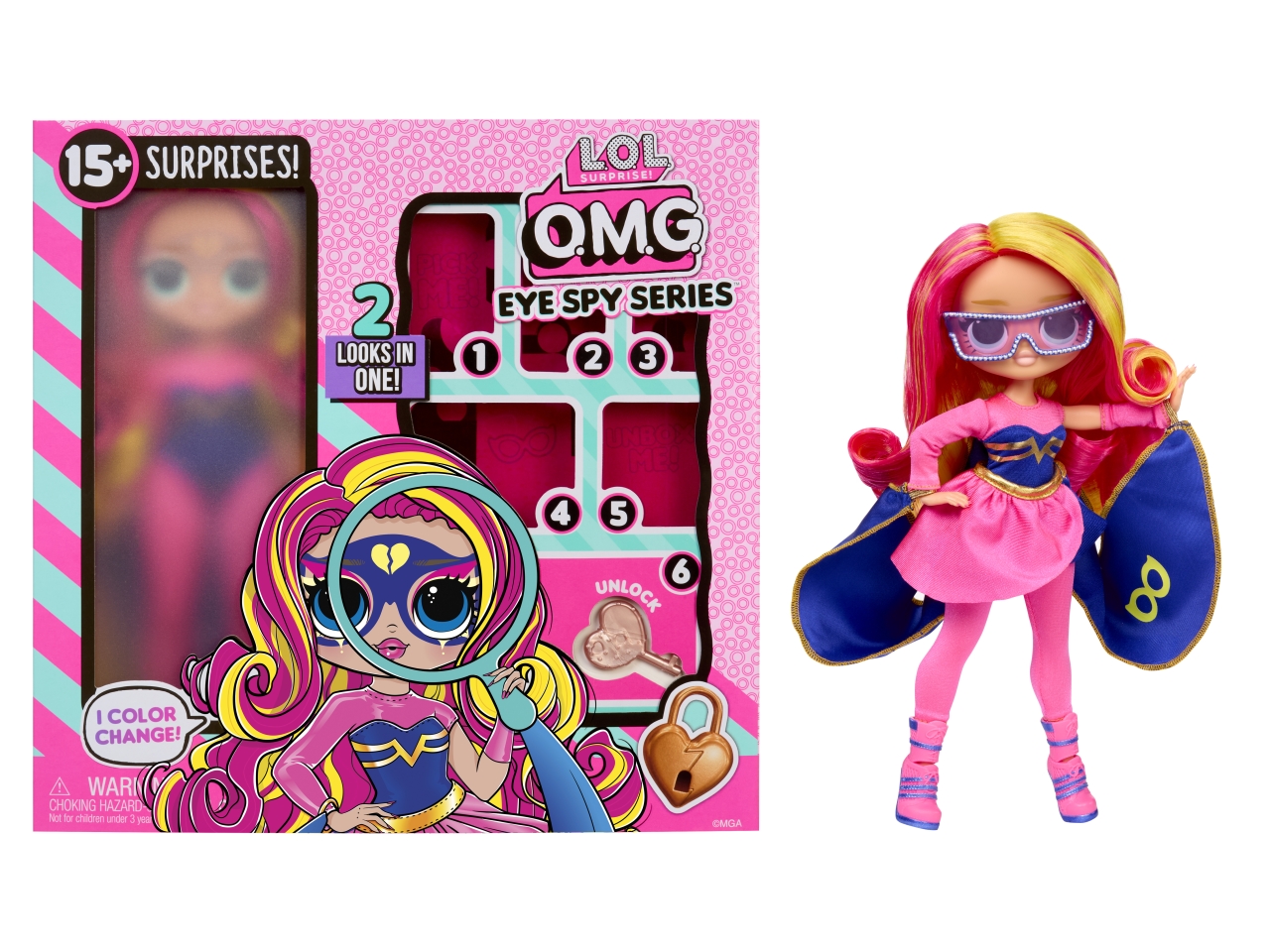 L.O.L. SURPRISE OMG EYE SPY SUPERHERO 542667 L.O.L. SURPRISE OMG EYE SPY SUPERHERO 542667