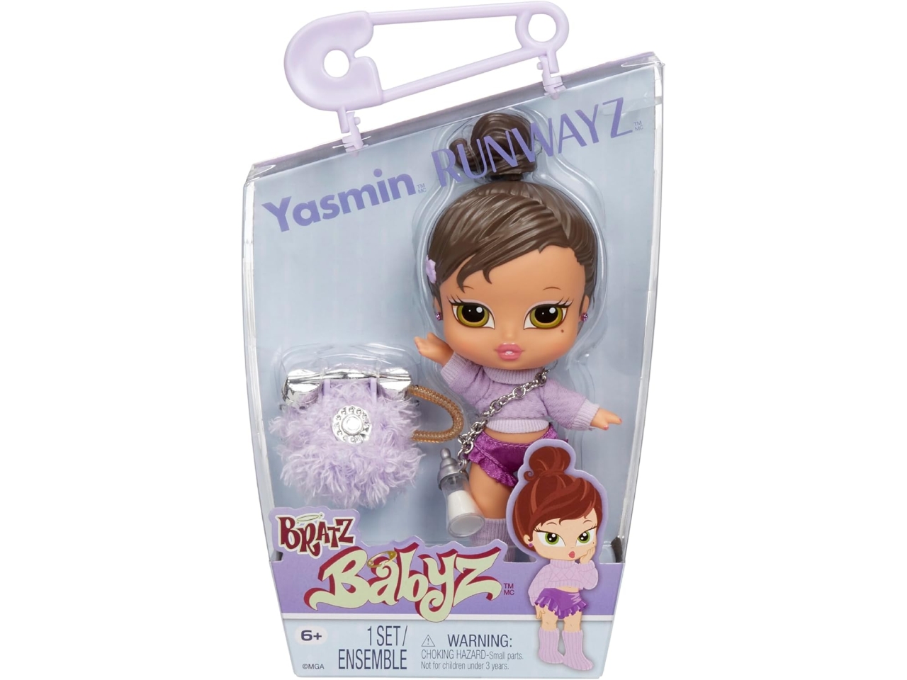 BRATZ BABYZ RUNWAYZ DOLL YASMIN 524069