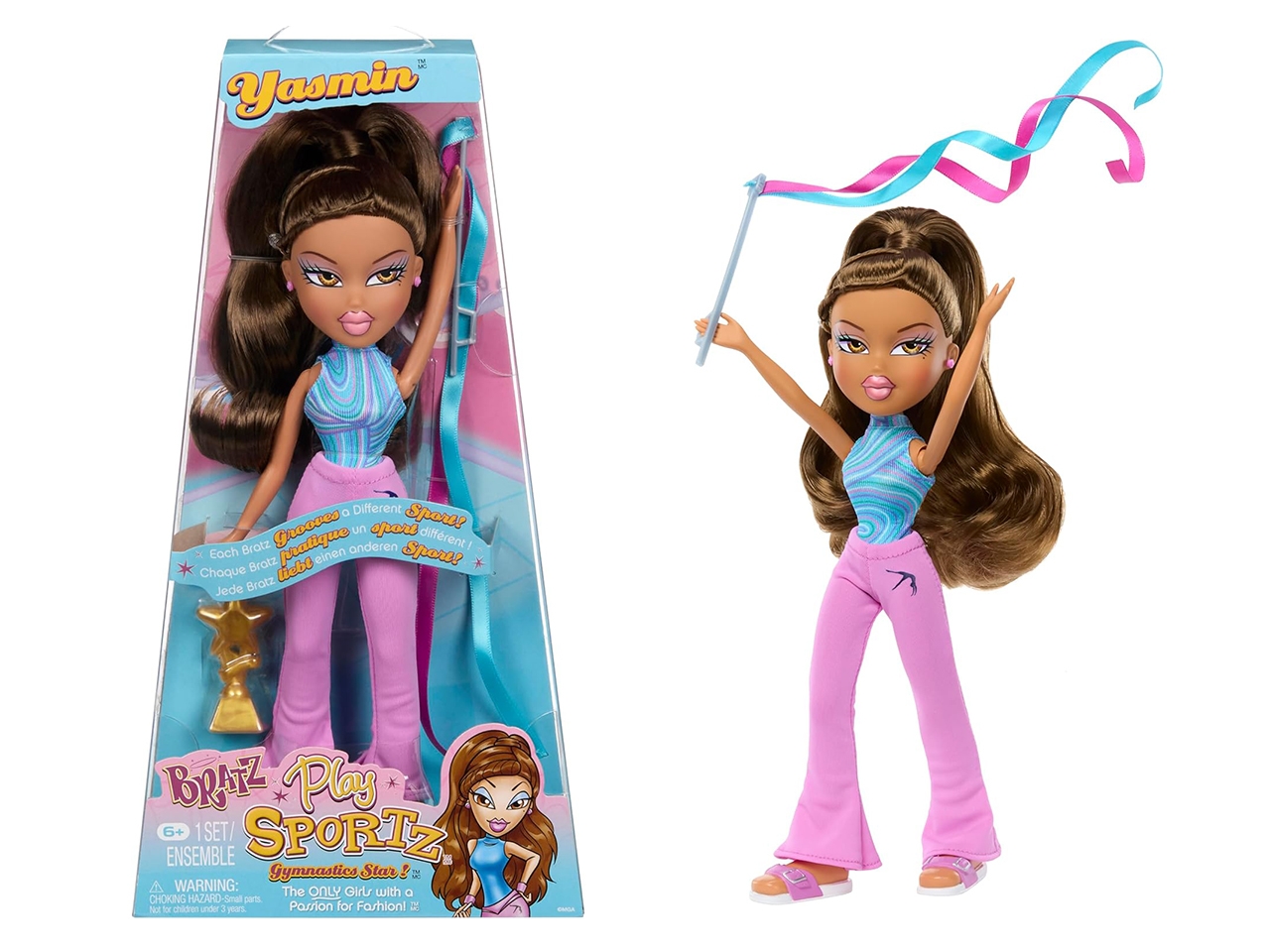 BRATZ PLAY SPORTZ YASMIN GYMNASTICS 569534