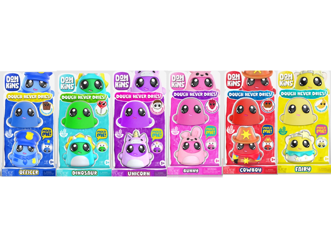 DOHKINS SINGLE PACK CHARACTERS TRAY 122937 DOHKINS SINGLE PACK CHARACTERS TRAY 122937