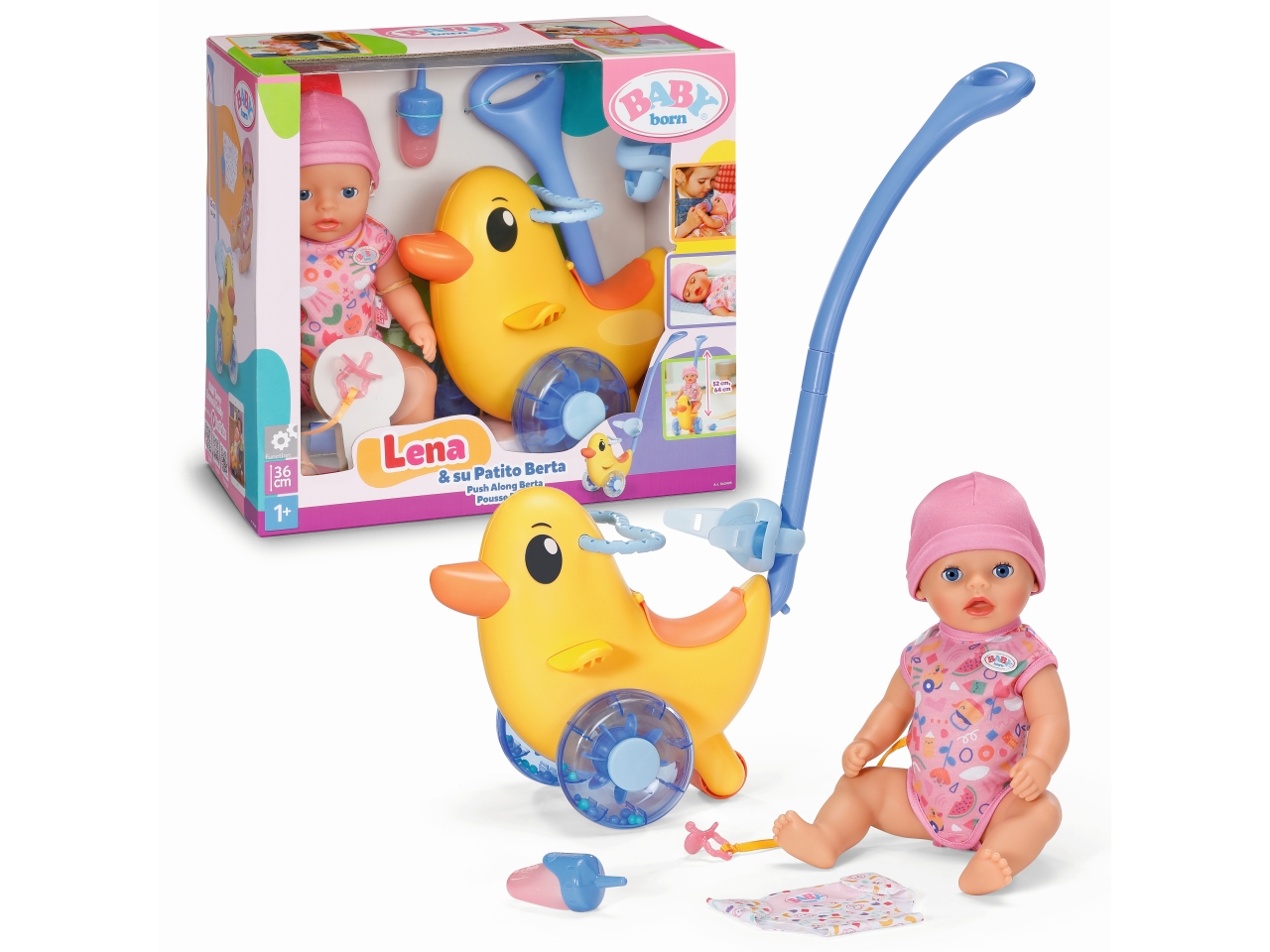 BABY BORN LENA PAPERA BERTA 36CM 840498