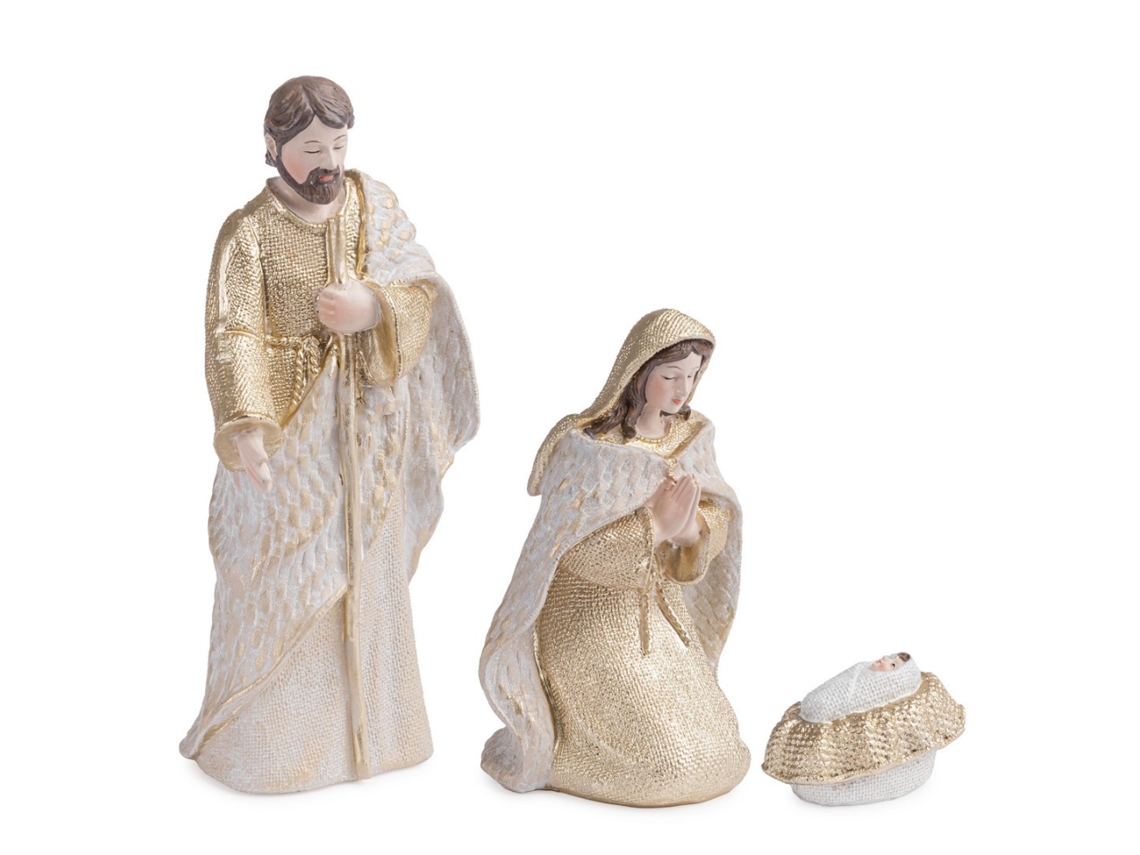 NATIVITA’ 17,5CM BERYL 3PZ ORO 977612 NATIVITA’ 17,5CM BERYL 3PZ ORO 977612