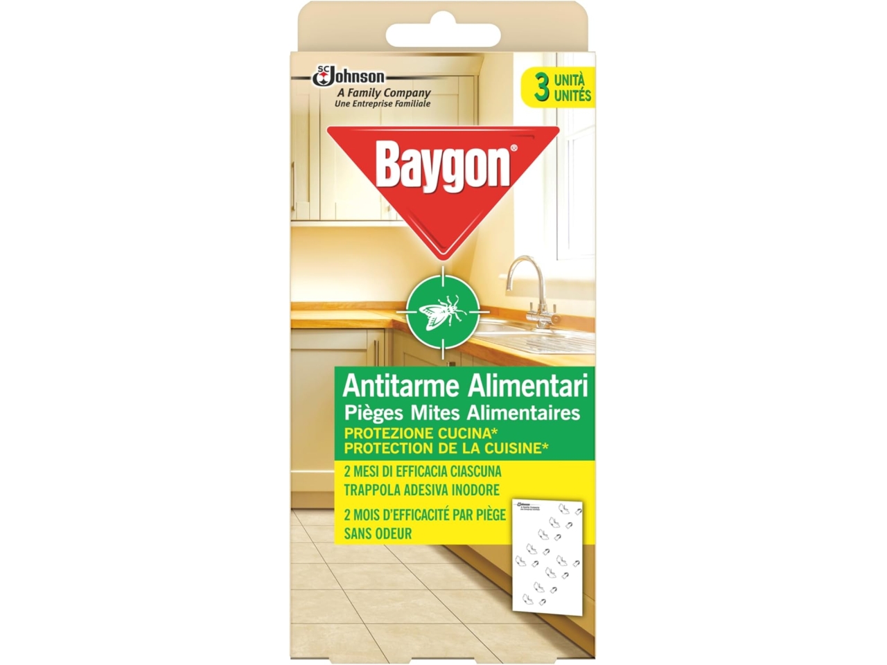BAYGON ANTITARME ALIMENTARI 3 PEZZI RT01523 $