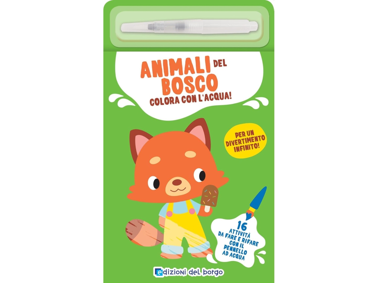ANIMALI DEL BOSCO – COLORO CON L’ACQUA 58354A