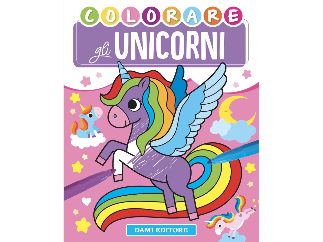 COLORARE GLI UNICORNI 54225A