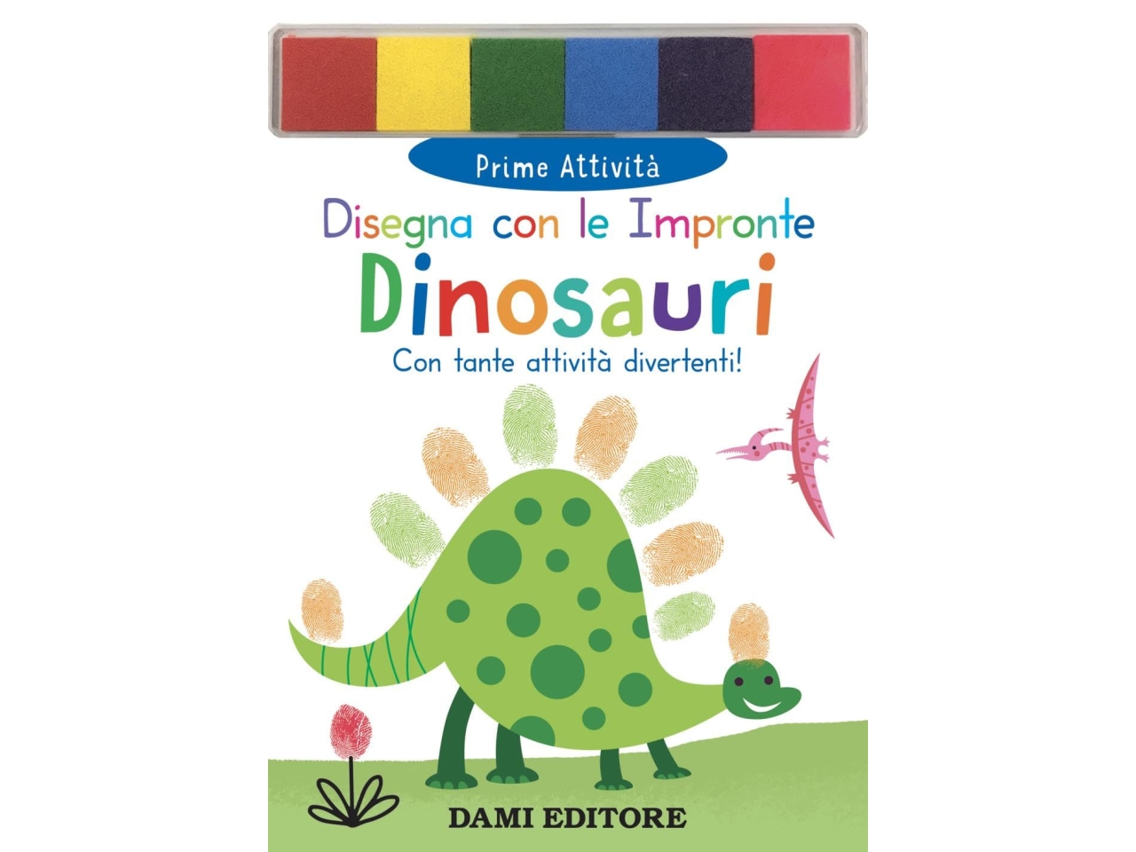 DISEGNA CON LE IMPRONTE – DINOSAURI 55346A
