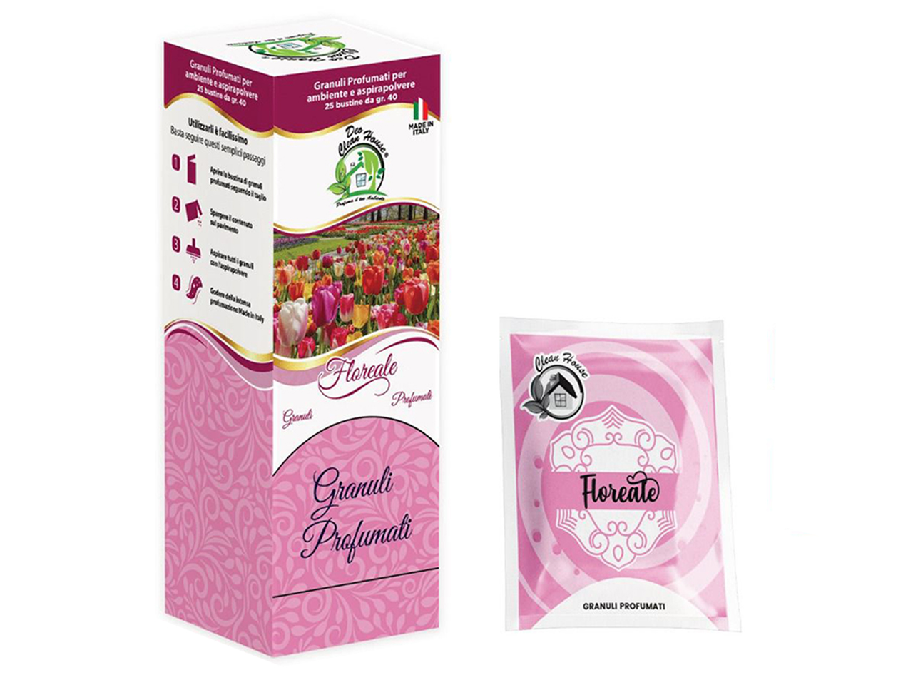 BUSTINA GRANULI PROF.40GR FLOREALE