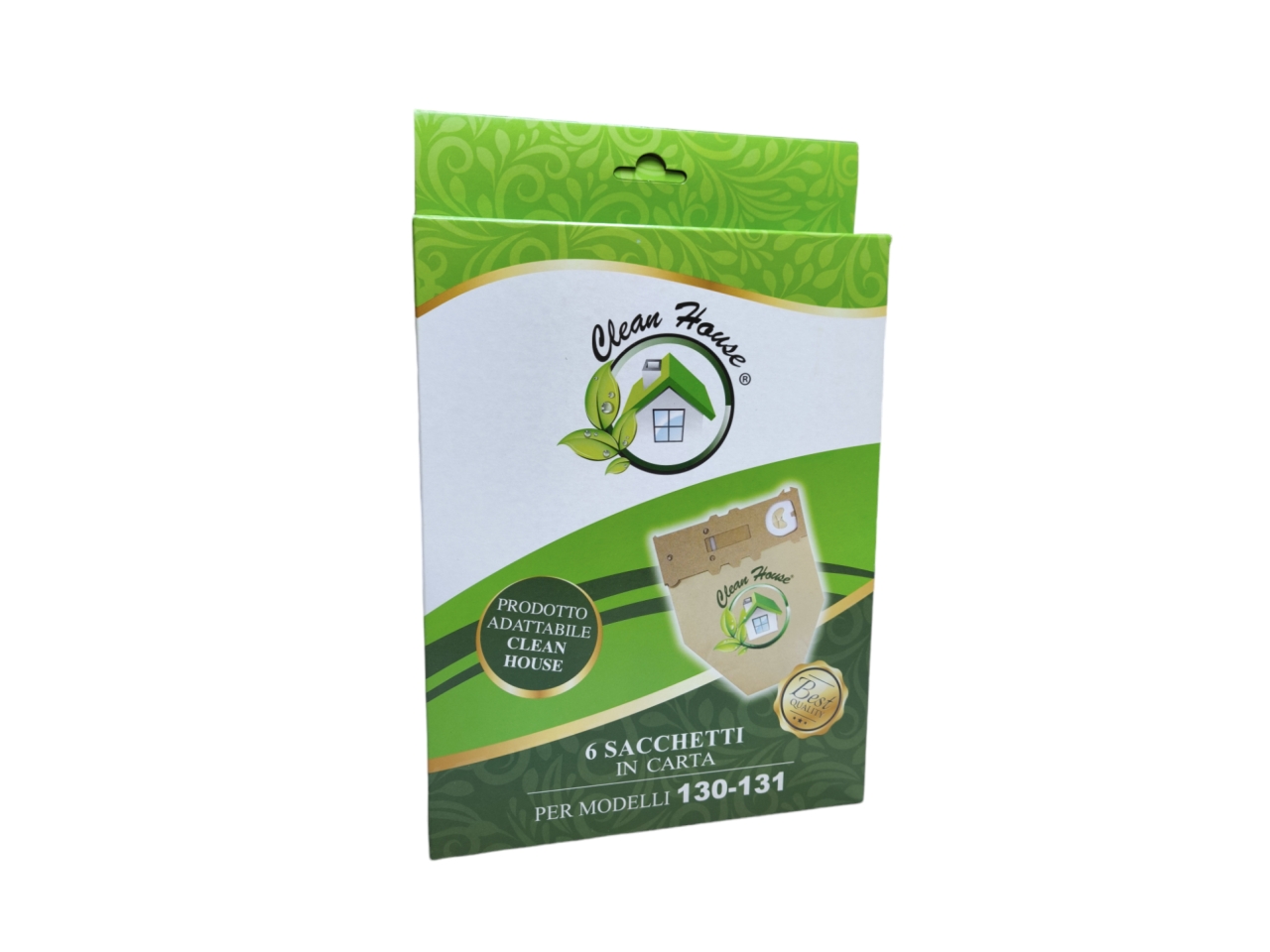 SACCHETTI CARTA ASPIRAP.FOLLETTO 6PZ VK130/131