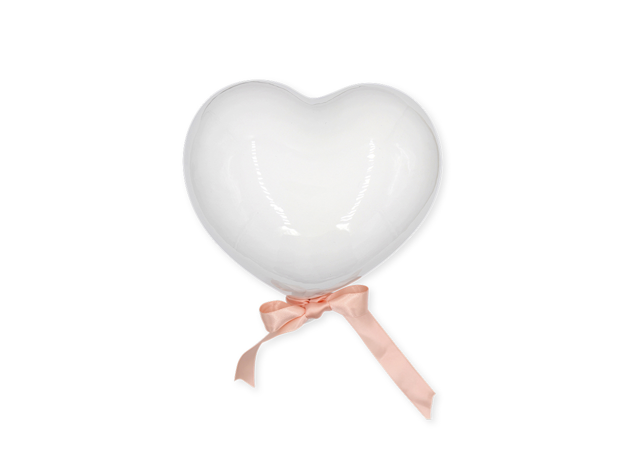 CUORE H.15X15CM BIANCO CUORE17BI