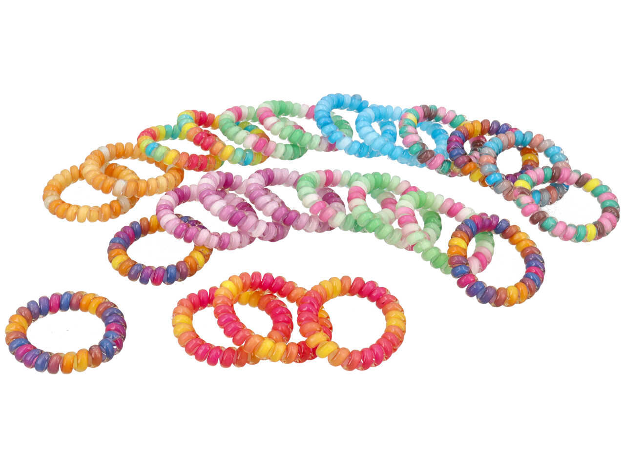 ELASTICO MOLLA MULTICOLOR 24PZ ASS. H015934F