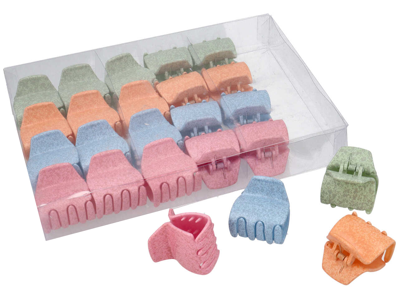 PINZA PER CAPELLI SET DA 24 PINZE ASS. 462/2515 PINZA PER CAPELLI SET DA 24 PINZE ASS. 462/2515