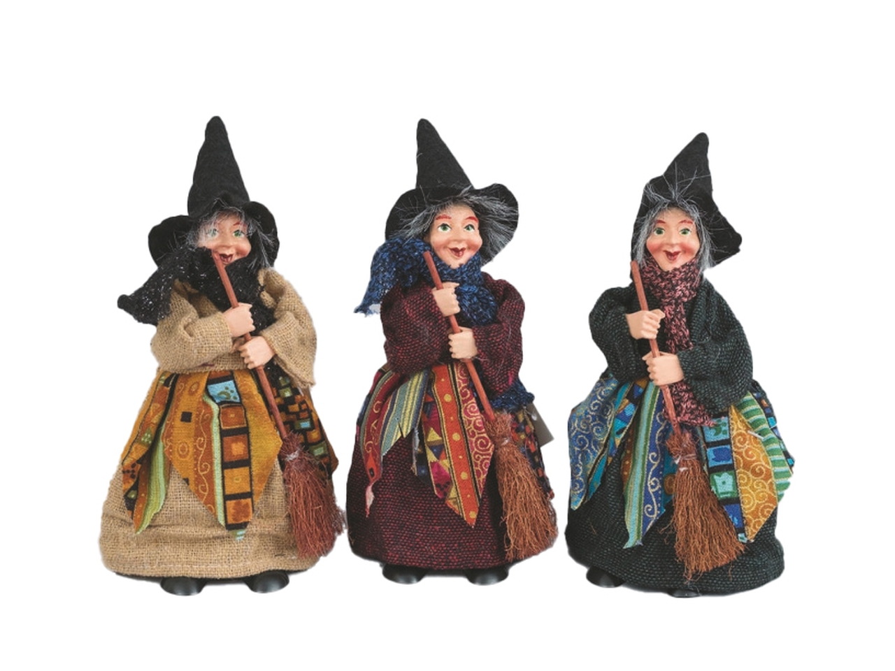 BEFANA 16CM C/PORTA CARAMELLE 3ASS. AC-10010