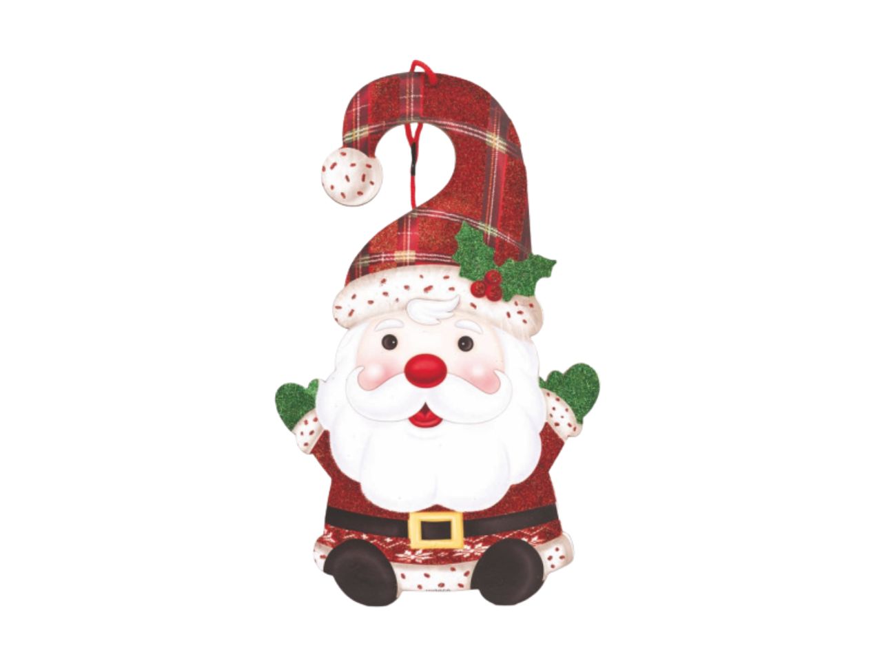 BABBO NATALE POLYPAN 19,5XH42CM AP-49910