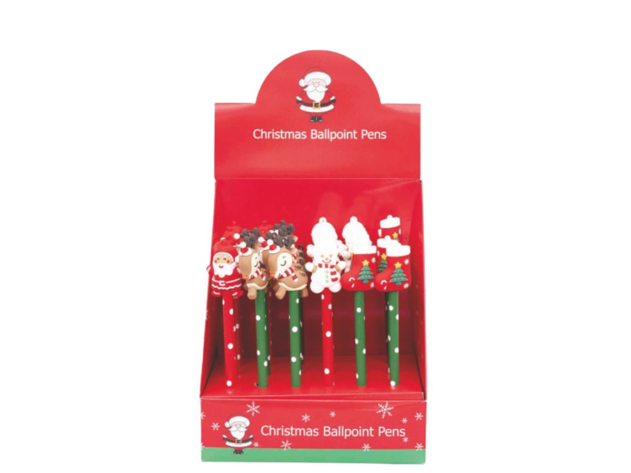 PENNA NATALIZIA 20CM C/PERSONAGGIO V-50367 PENNA NATALIZIA 20CM C/PERSONAGGIO V-50367