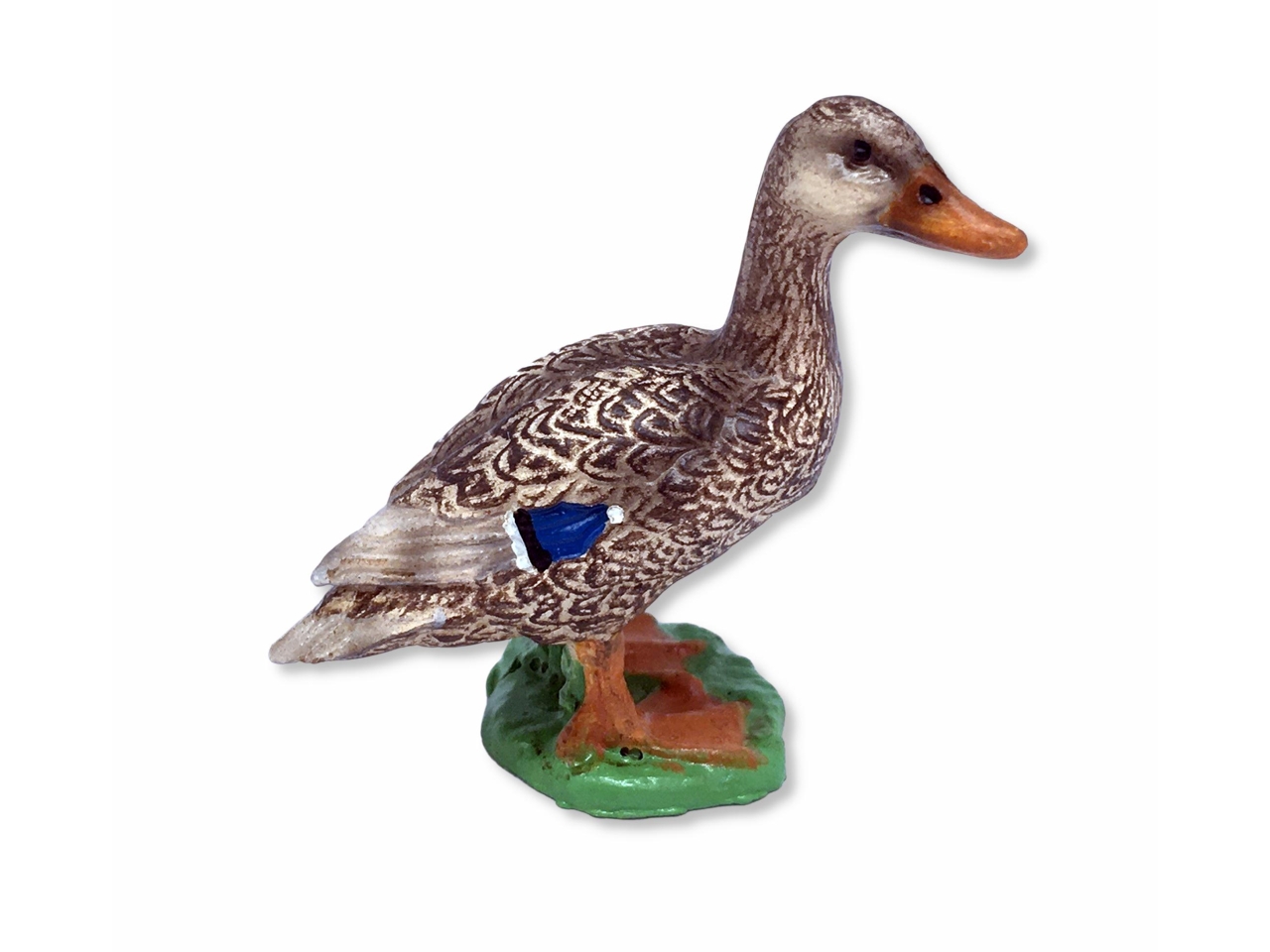 ANIMALE ANATRA IN RESINA 4,7X2,4X4,7CM 12225