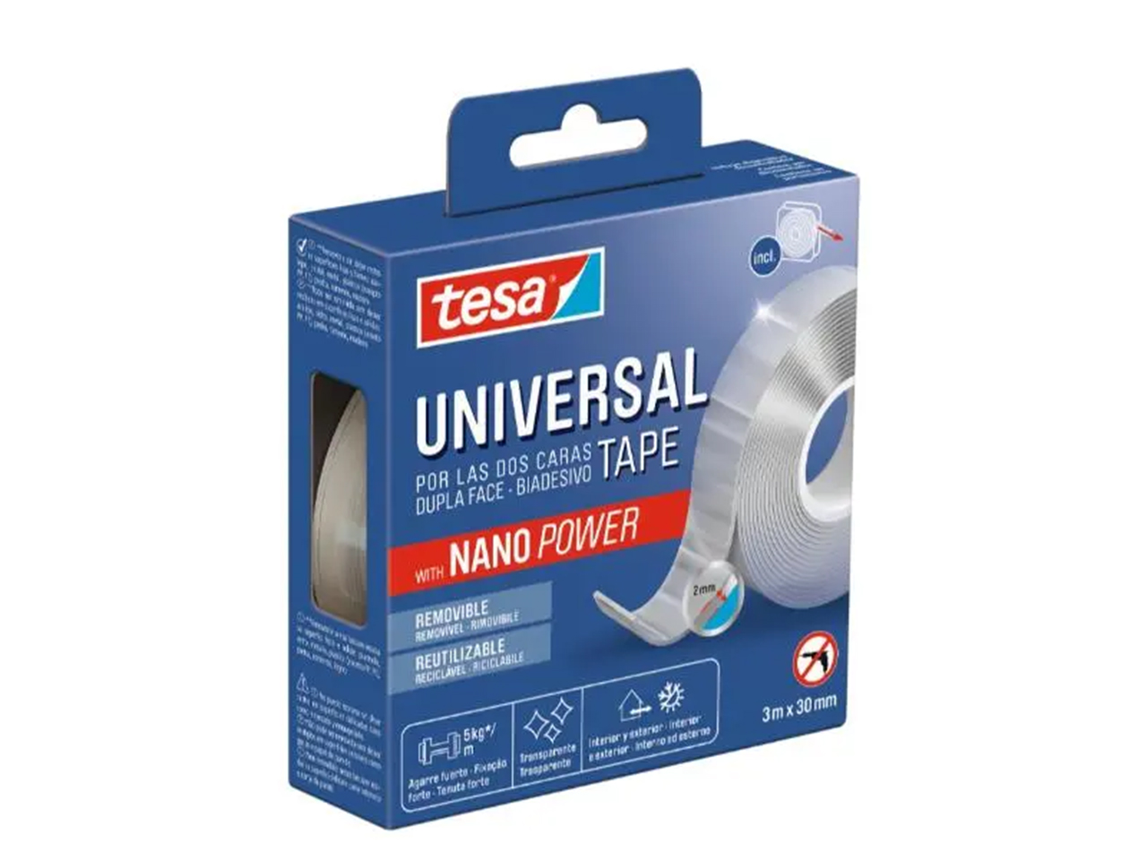 TESA NASTRO ADESIVO UNIV.NANO POWER 55810-00002-00