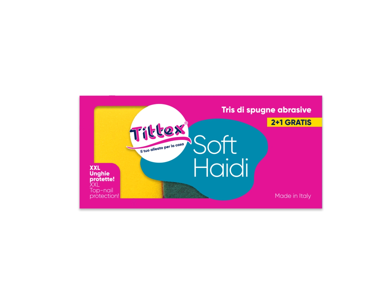 SPUGNA HAIDI SOFT SET DA3 SPUGNE 96-24