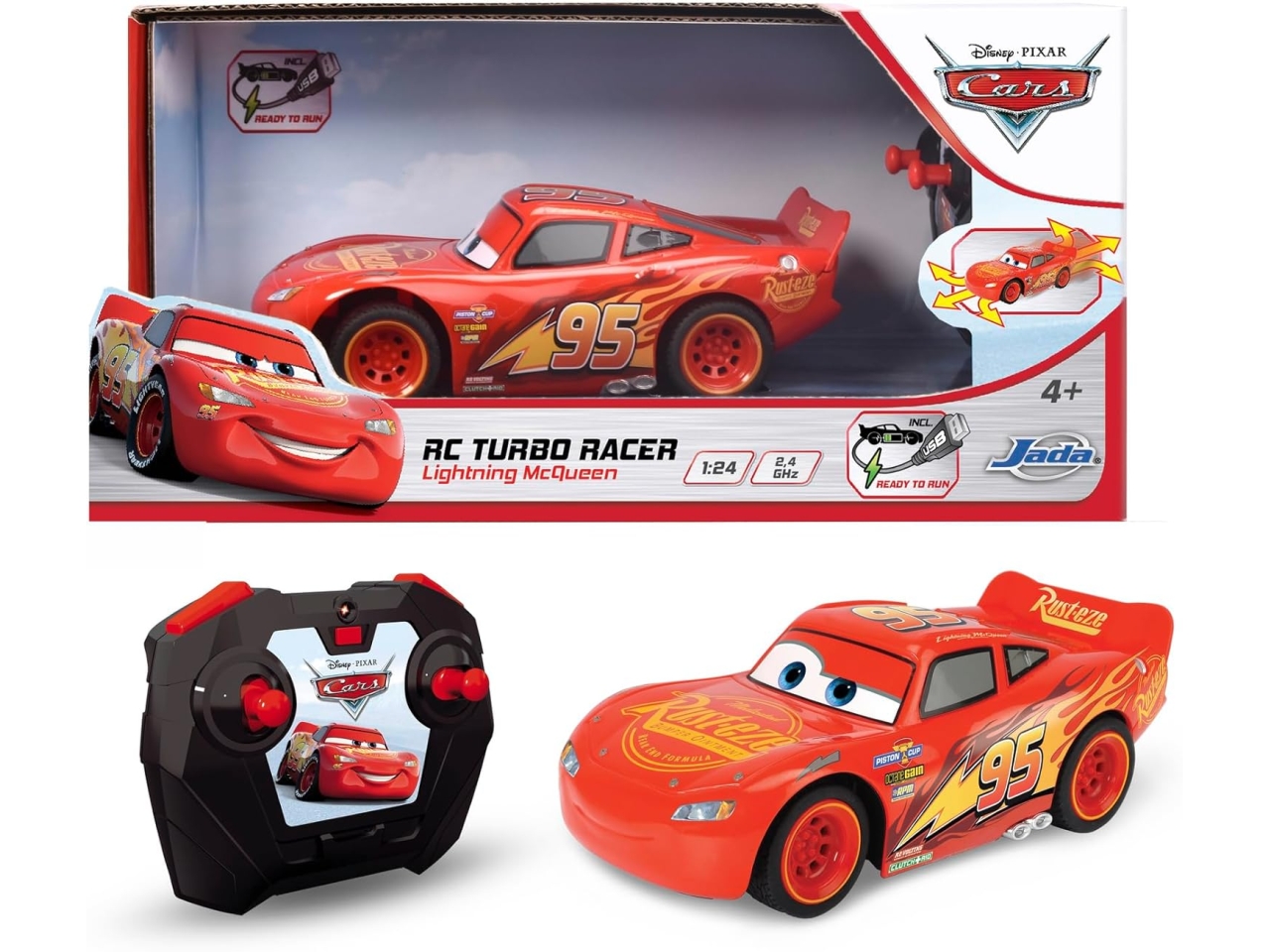 CARS SAETTA MC QUEEN 1:24 TURBO C/RADIOC.203084038